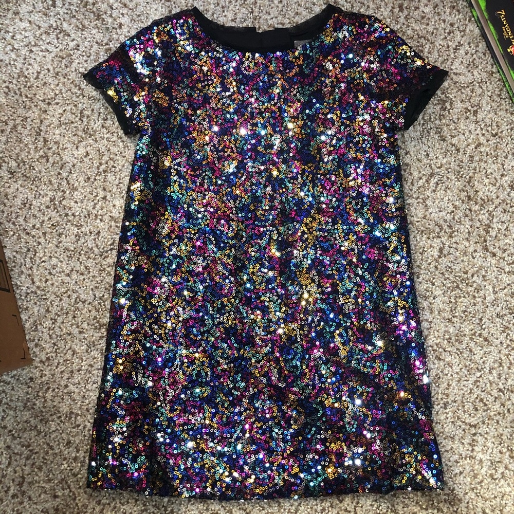 Gap Kids party dress Xs sequined